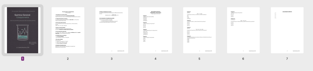Química 001.1 — Errores en estequiometría