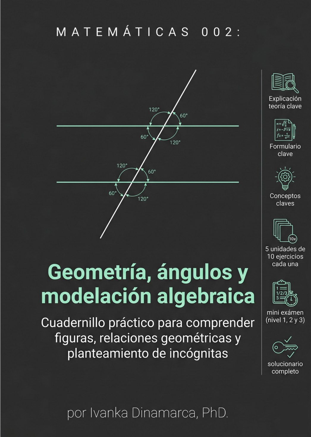 MATEMÁTICA 002 — Geometría, ángulos y modelación algebraica