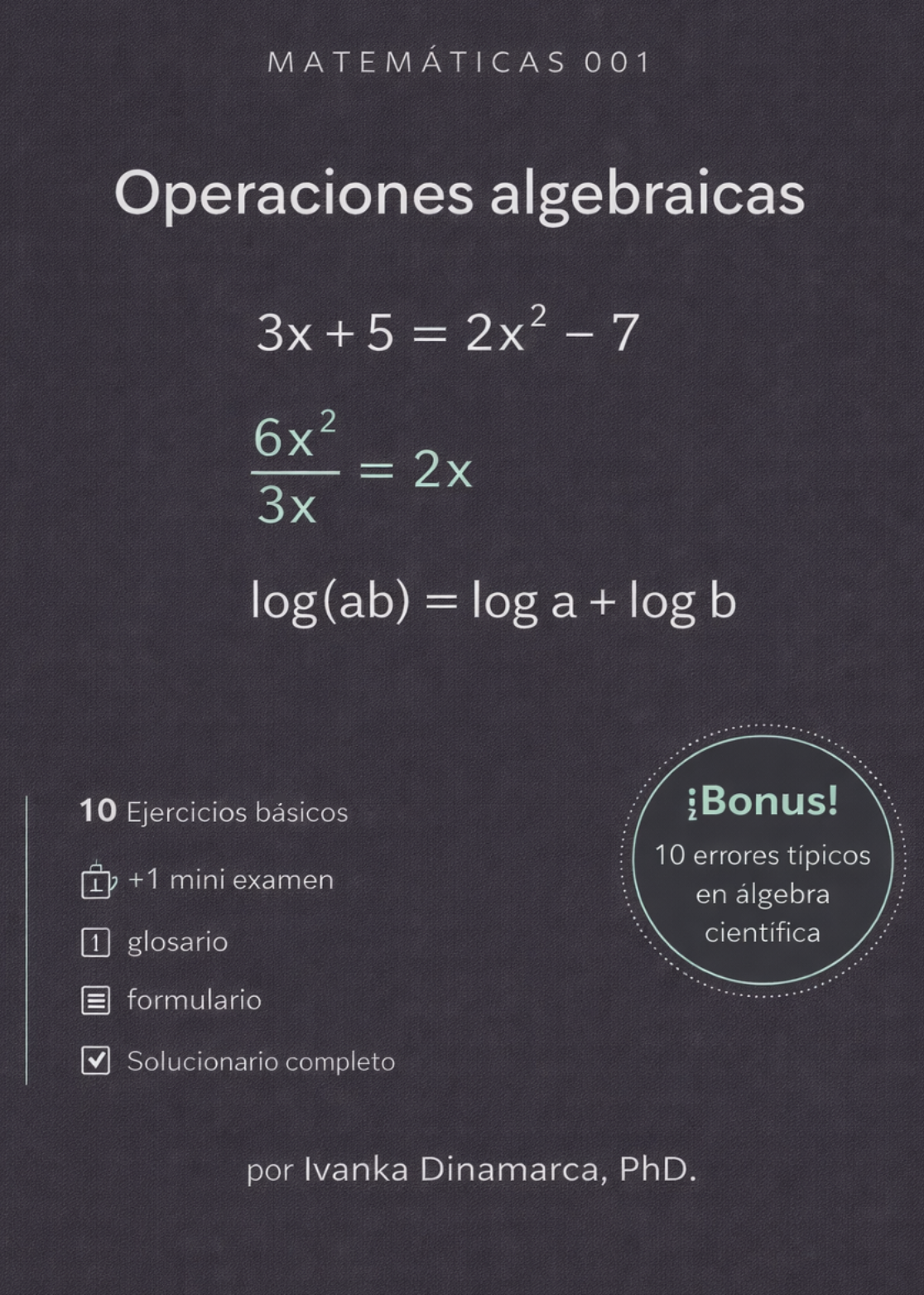 Matemáticas 001.1 — Errores típicos en operaciones algebraicas!