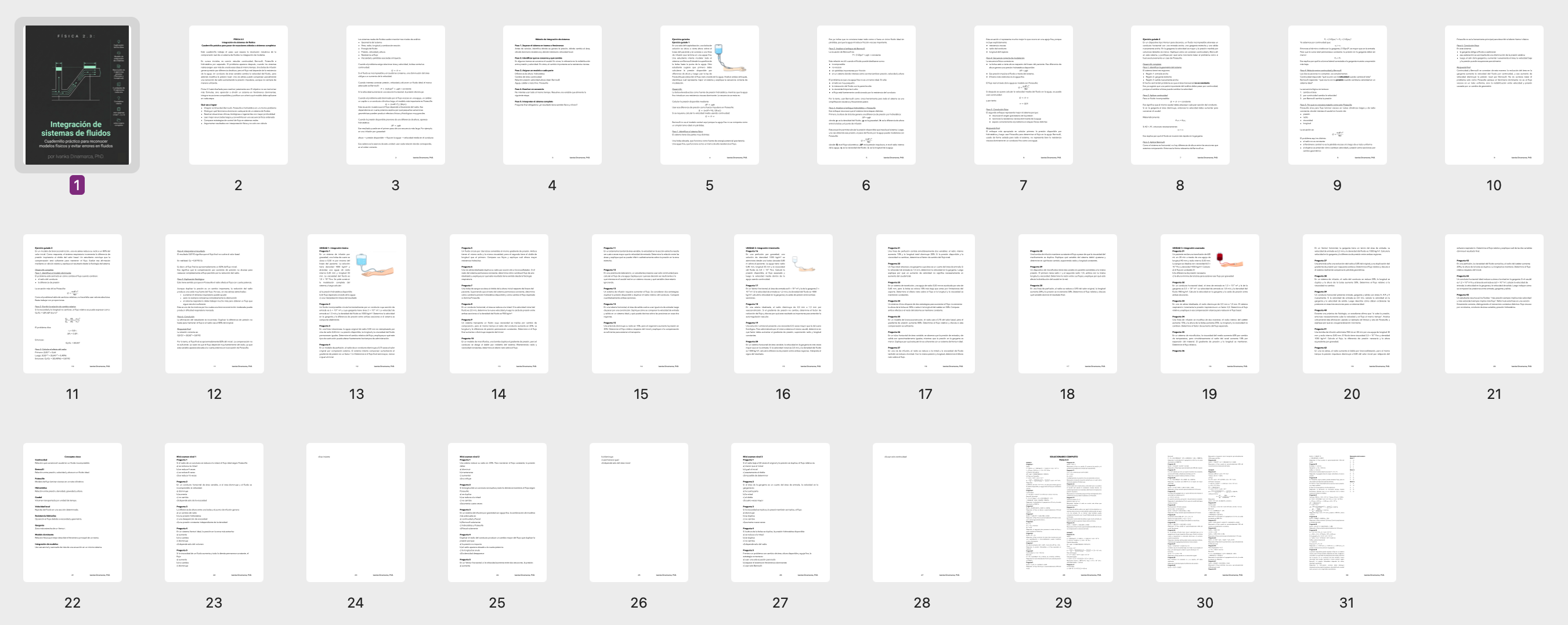 FÍSICA 2.3 — Integración de sistemas de fluidos