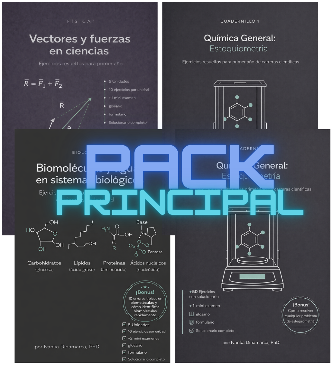 PACK PRINCIPAL — Fundamentos para Ciencias (001)